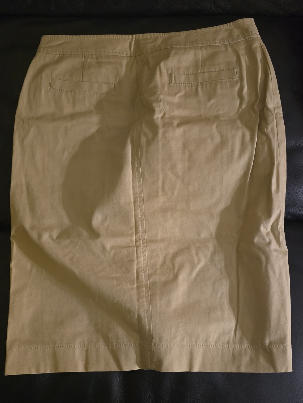 Banana Republic Button-Front Pencil Skirt in Khaki - Picture 4 of 7